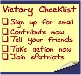 Victory Checklist