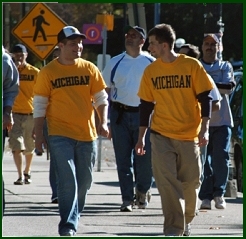 Fußgänger, Ann Arbor, Michigan