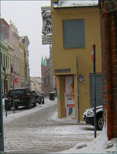 Glockengießerstraße, Winter