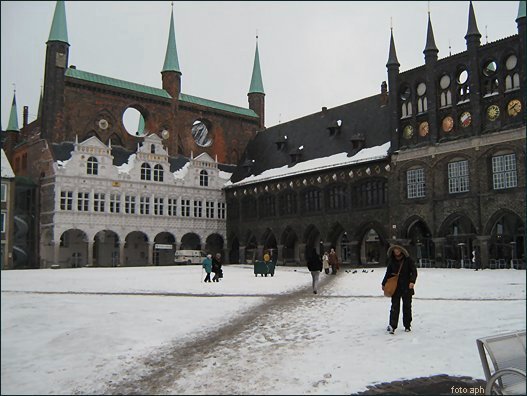 Rathaus-Markt, Winter