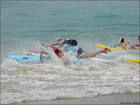 Surfboards im Einsatz, Rettungsschwimmer