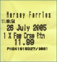 Ticket Mersey Ferries