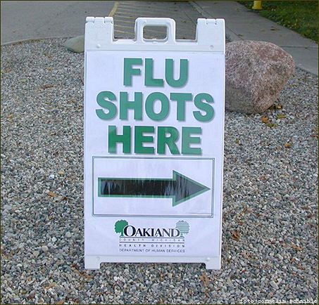 Flu Shots, Grippeimpfung, USA