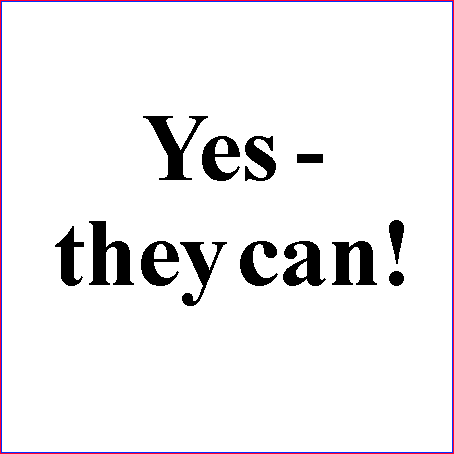 Yes - they can!