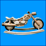 Schaukelmotorrad